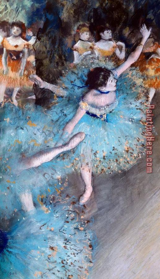 Edgar Degas Ballerina On Pointe